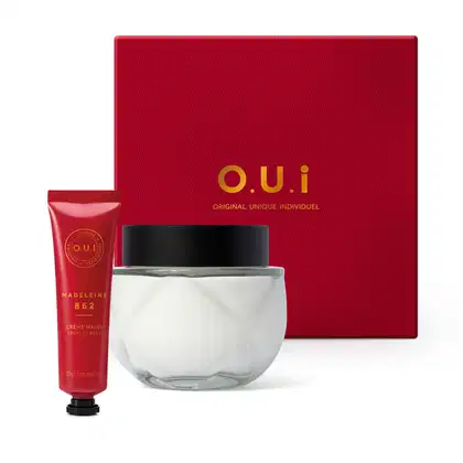 Imagem do produto Combo Madeleine 862: Crème Riche 200g + Creme de Mãos 30g + Caixa Presenteável M