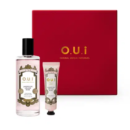 Imagem do produto Combo Jardin de Grasse Rose: Eau de Parfum 100ml + Creme de Mãos 30g + Caixa Presenteável M
