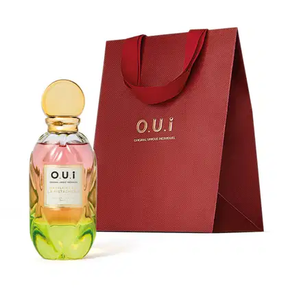 Imagem do produto Combo O.U.i Madeleine 862 La Pistacherie: Eau de Parfum 75ml + Sacola Vermelha