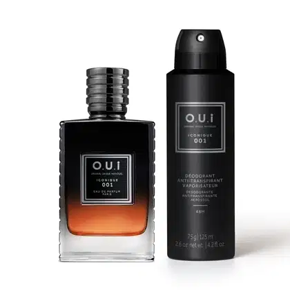 Imagem do produto Combo O.U.i Iconique 001: Eau de Parfum 75ml + Desodorante Antitranspirante Iconique 001 75g