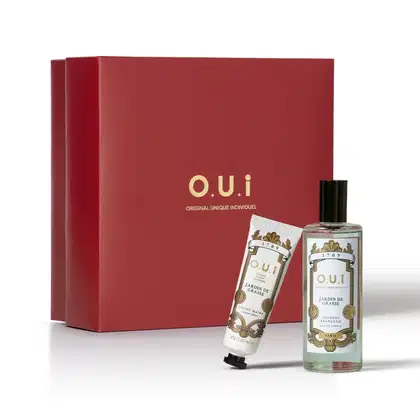 Imagem do produto Combo O.U.I Jardin De Grasse Eau de Parfum 100ml + Creme de Mãos 30g + Caixa