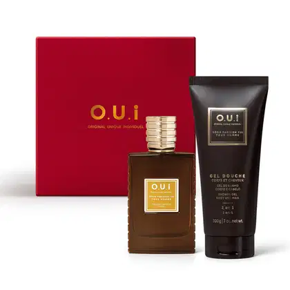 Imagem do produto Combo Désir Parisien 750 Pour Homme: Eau de Parfum 75ml + Shower Gel 200g + Caixa M