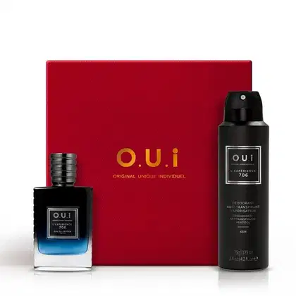 Imagem do produto Combo L’Expérience 706: Eau de Parfum 30ml + Desodorante Aerossol 75g + Caixa de Presente