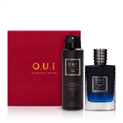 Imagem do produto Combo O.U.i L’Expérience 706 Eau de Parfum 75ml + Desodorante Antitranspirante Aerossol 125ml + Caixa de Presente