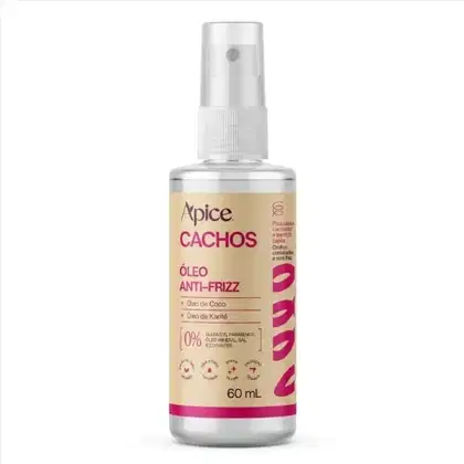 Imagem do produto Óleo Nutritivo Anti Frizz Cachos Apice 60ml