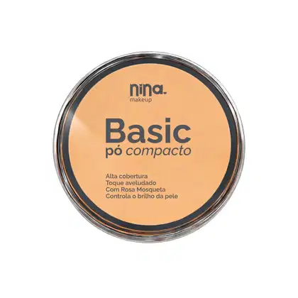 Imagem do produto Pó Compacto Basic  9gr Cor:04 - Nina Makeup