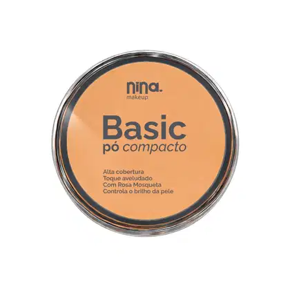 Imagem do produto Pó Compacto Basic  9gr Cor:05 - Nina Makeup