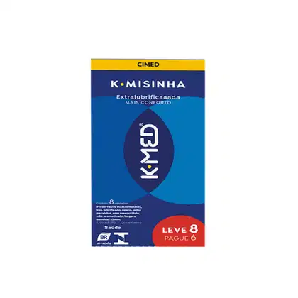 Imagem do produto Cimed K-Med K-Misinha - Preservativo Masculino (8 Unidades)