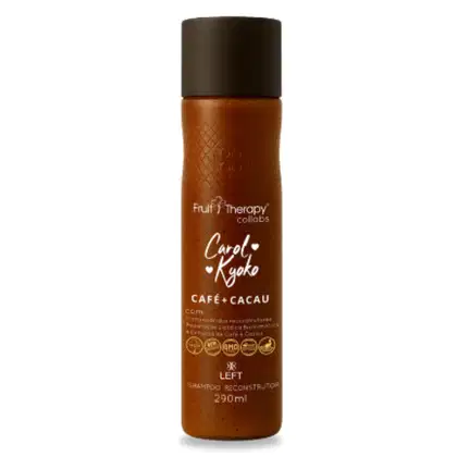 Imagem do produto Shampoo Reconstrutor Café + Cacau Carol Kyoko 290ml