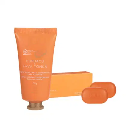 Imagem do produto Kit Creme para as Mãos + Sabonete em Barra 2 unidades Joli Hinode