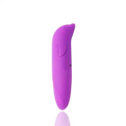Vibrador Sexy Import Golfinho para Ponto G Roxo, 1 produto.