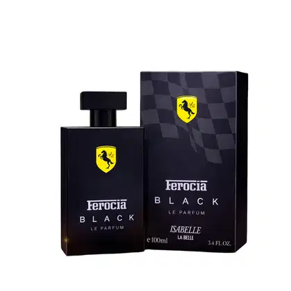 Perfume Masculino Ferocia Black Isabelle La Belle Le Parfum, 100ml.
