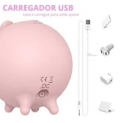 Imagem do produto Piggy S-hande Sugador De Clitoris Pulsação 10 Velocidades