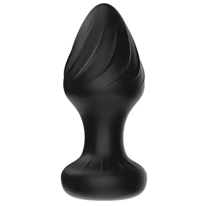 Imagem do produto Plug Anal em Silicone com 9 Vibrações Controle por Aplicativo Recarregável 9,8x4,4 cm