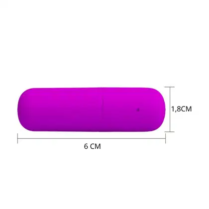 Imagem do produto Vibrador Capsula Power Bullet Pretty Love Roxo