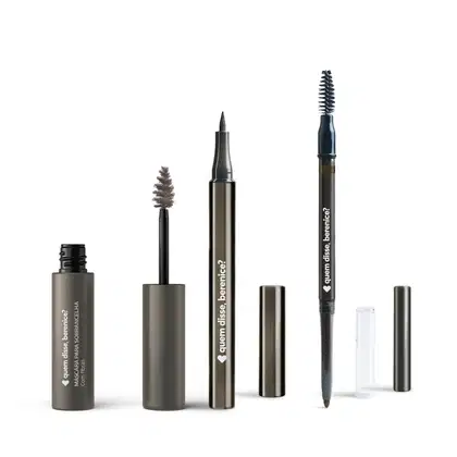 Imagem do produto Combo Escurete: Lapiseira para Sobrancelha 350mg + Máscara para Sobrancelhas com Fibras 3,5g + Caneta Sobrancelha 1ml