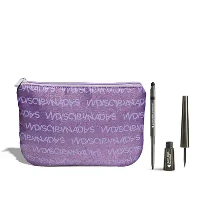 Imagem do produto Combo Lápis de Olhos 200mg + Delineador de Olhos Líquido 2,5ml + Nécessaire Indisciplinadas
