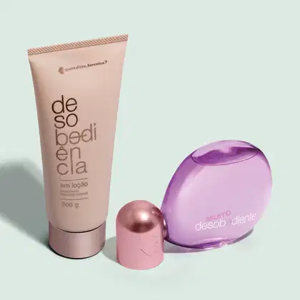 Imagem do produto Combo Muito Desobediente Eau de Parfum 100ml + Loção Corporal Desobediência 200g