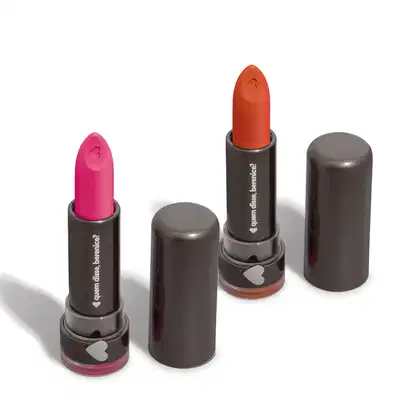 Imagem do produto Combo Batons Mate: Rosa Rosadíssimo 3,8g + Laranja Quentito 3,8g