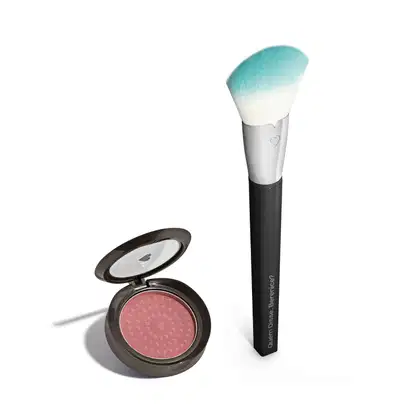 Imagem do produto Combo Presente Dia das Mães: Blush Compacto Rosita 2g + Pincel para Blush