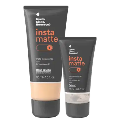 Imagem do produto Kit Quem Disse, Berenice? Instamatte Primer + Base Líquida 110Q (2 Produtos)