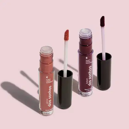 Imagem do produto Combo Dos Sonhos: Batom Líquido Uvite 4ml + Gloss Labial Malvalex 4ml