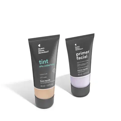 Imagem do produto Combo Primer Facial Líquido 20ml + Base Tint Cor 120N 30ml