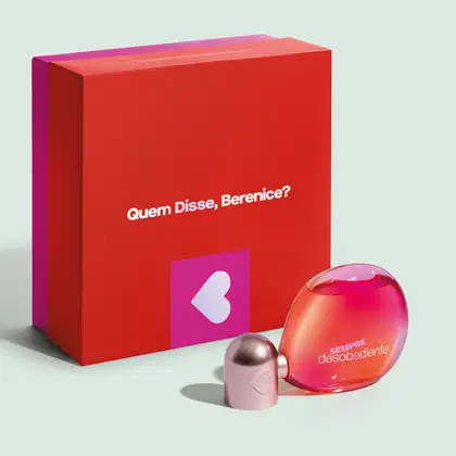 Imagem do produto Combo Presente Sempre Desobediente: Eau De Parfum 100ml  + Caixa de Presente