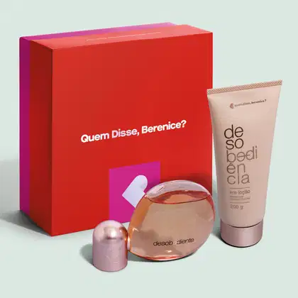 Imagem do produto Combo Presente Desobediente: Eau de Parfum 100ml + Loção Corporal 200g