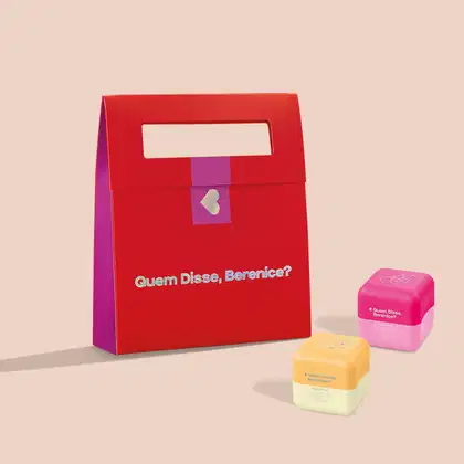 Imagem do produto Combo Presente: Balm Labial Vinho 6,2g + Balm Labial Incolor  6,2g + Sacola Presenteável