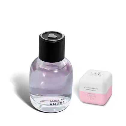 Imagem do produto Combo Amor na Amora Desodorante Colônia 75ml + Hidratante Labial Rosa 6,2g