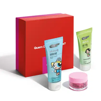 Imagem do produto Combo Presente Skincare Poderoso  QDB As Meninas Super Poderosas (4 itens)