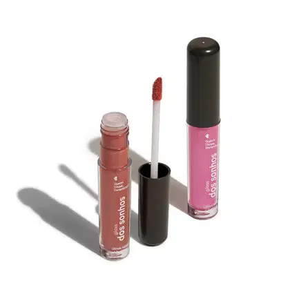 Imagem do produto Combo Gloss Dos Sonhos: Rosa Rosadex 4ml + Nude Malvalex 4ml