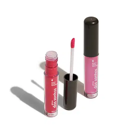 Imagem do produto Combo Gloss Rosa Dos Sonhos: Rosa Cerejex 4ml + Rosa Rosadex 4ml