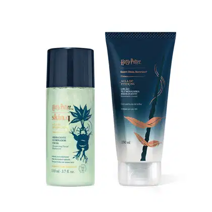 Imagem do produto Combo Harry Potter Quem Disse, Berenice?: Loção Iluminadora Corporal 180ml + Hidratante Iluminador Facial 110ml