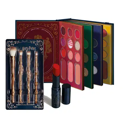 Imagem do produto Combo Harry Potter Quem Disse, Berenice?:Paleta de Maquiagem Multifuncional  54g + Kit Pincéis + Balm Labial Vermelho 3,2g
