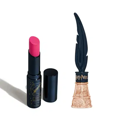 Imagem do produto Combo Harry Potter Quem Disse, Berenice?: Balm Labial Rosa 3,2g +  Delineador Líquido Dourado 7ml