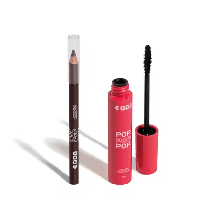 Imagem do produto Combo POP: Máscara Para Cílios 10g + Lápis Marrom Para Olhos 1,1g