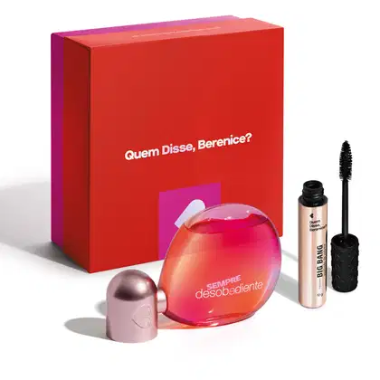 Imagem do produto Combo Sempre Desobediente Eau de Parfum 100ml + Máscara Para Cílios 10g + Caixa de Presente