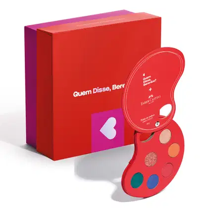 Imagem do produto Combo Presente: Paleta De Sombras Para Colorir 7,6g + Caixa de Presente Tamanho M