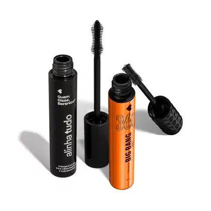 Imagem do produto Combo Máscara para Cílios e Sobrancelhas Incolor 12g + Máscara De Cílios Preta 10g