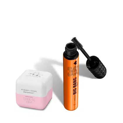 Imagem do produto Combo Máscara De Cílios Preta 10g + Hidratante Labial Rosa Nude 6,2g