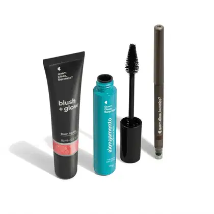 Imagem do produto Combo Máscara Alongamento 10g + Blush Líquido Rosalix 15ml + Lápis de Olhos Marrô 1,2g