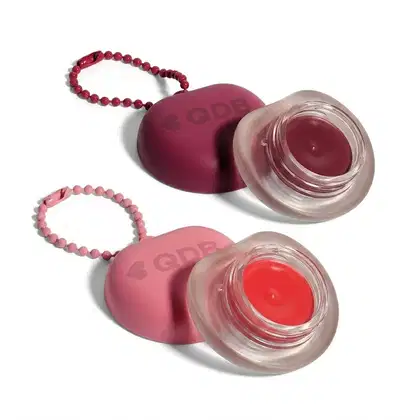 Imagem do produto Combo Mochi Blur: Batom E Blush Rosa Lichia Sakura 3,5g + Batom E Blush Roxo Amora Fuji 3,5g
