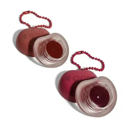 Imagem do produto Combo Mochi Blur: Batom E Blush Marrom Cacau Matcha 3,5g + Batom E Blush Vermelho 3,5g