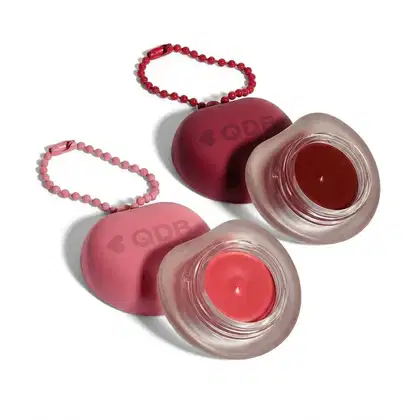 Imagem do produto Combo Mochi Blur: Batom E Blush Rosa Lichia Sakura 3,5g + Batom E Blush Vermelho 3,5g