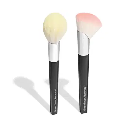 Imagem do produto Combo Pincel De Maquiagem Multiefeitos + Pincel Multi Pó e Blush
