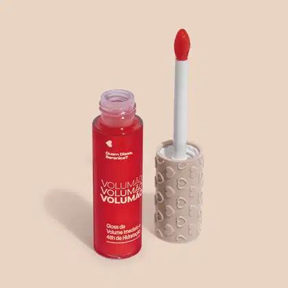 Imagem do produto Gloss Labial Vermelho Bocão Volumão  9,5ml