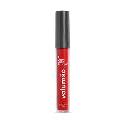 Imagem do produto Batom Líquido Vermelho Morangoli Mate Volumão 4ml
