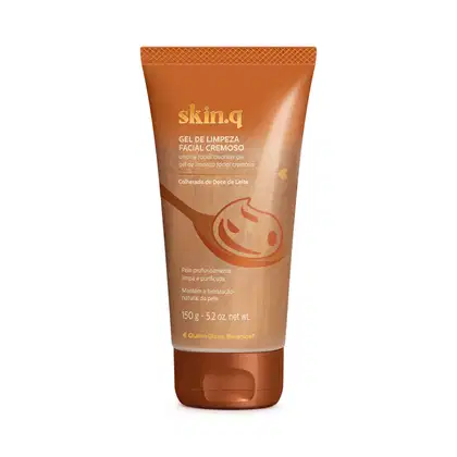 Imagem do produto Gel de Limpeza Facial Cremoso Skin.q Colherada de Doce de Leite 150g